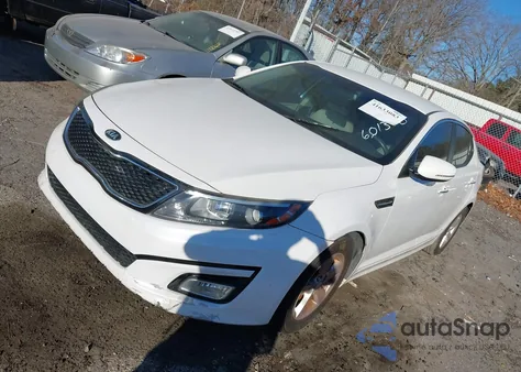 2015 Kia Optima Lx z USA, uszkodzony, nr VIN KNAGM4A73F5601370